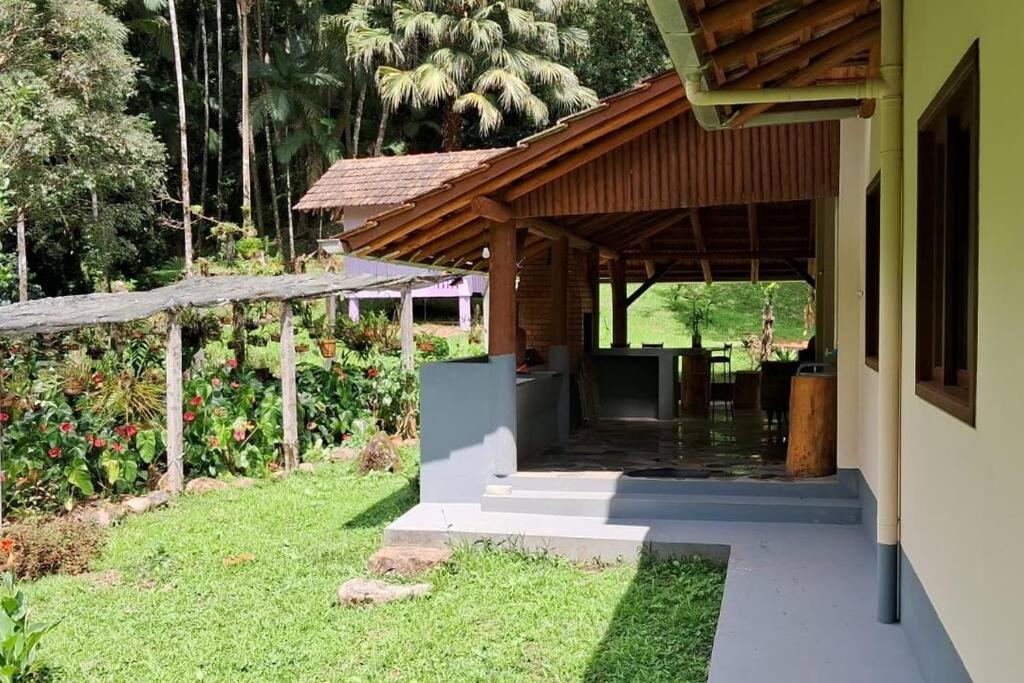 Sitio Som Das Aguas Benedito Novo Ngoại thất bức ảnh